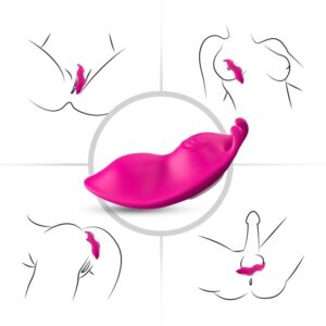 ARMONY – MEL BEE WEARABLE CALÇAS VIBRADOR G-SPOT CONTROLE REMOTO FÚCSIA