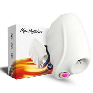 ARMONY – MASTER MASTURBADOR E VIBRADOR TRANSPARENTE