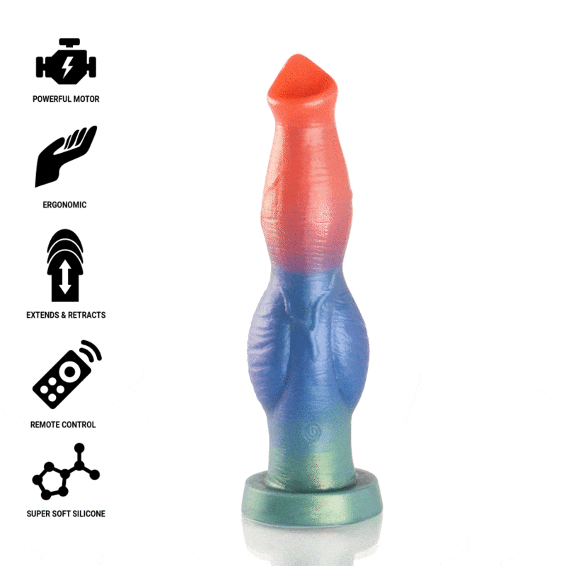 Ilhaerotica - EPIC - ARION DILDO SYMPHONY OF PLEASURE CONTROLE REMOTO RECARREGÁVEL