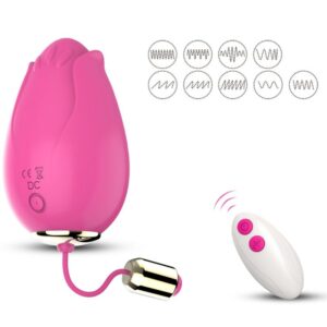 ARMONY – VIBRADOR DE OVO MANDALA G-SPOT CONTROLE REMOTO FÚCSIA