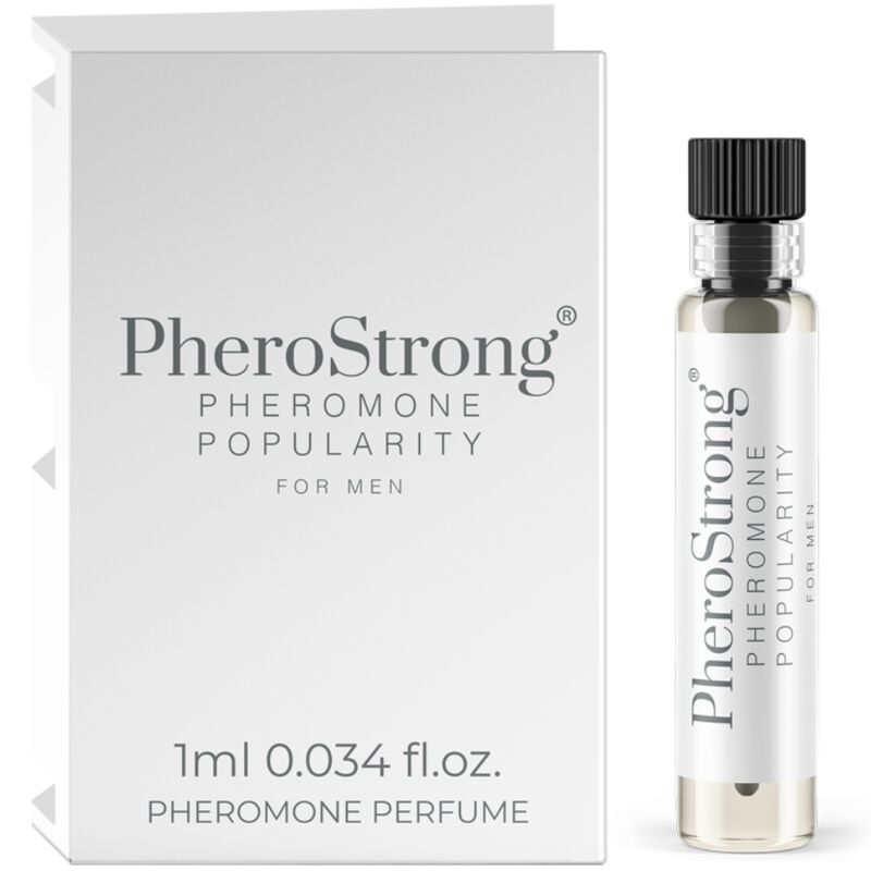 Ilhaerotica - PHEROSTRONG - PERFUME DE FEROMÔNIOS POPULARIDADE PARA HOMENS 1 ML
