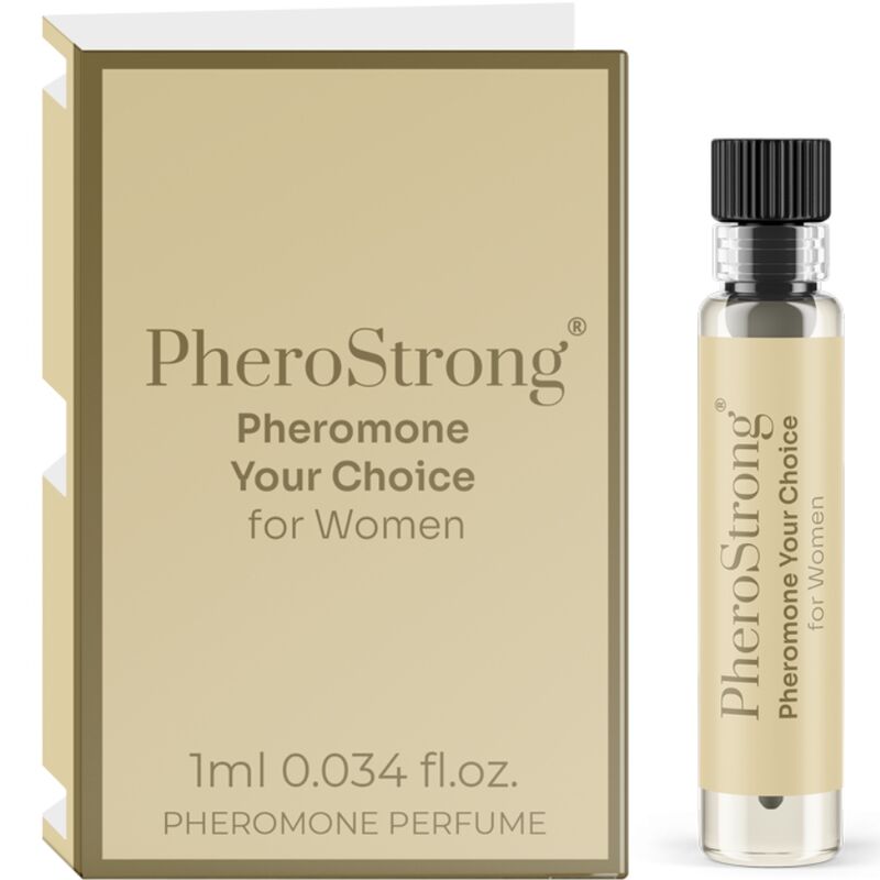 Ilhaerotica - PHEROSTRONG - PERFUME DE FEROMONAS SUA ESCOLHA PARA MULHERES 1 ML