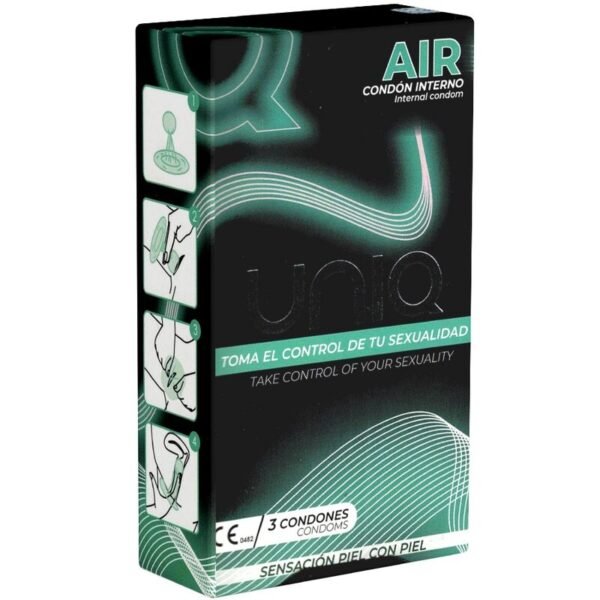 Ilhaerotica - UNIQ - AIR SEM LÁTEX CONDOMÍNIO FEMININO 3 UNIDADES