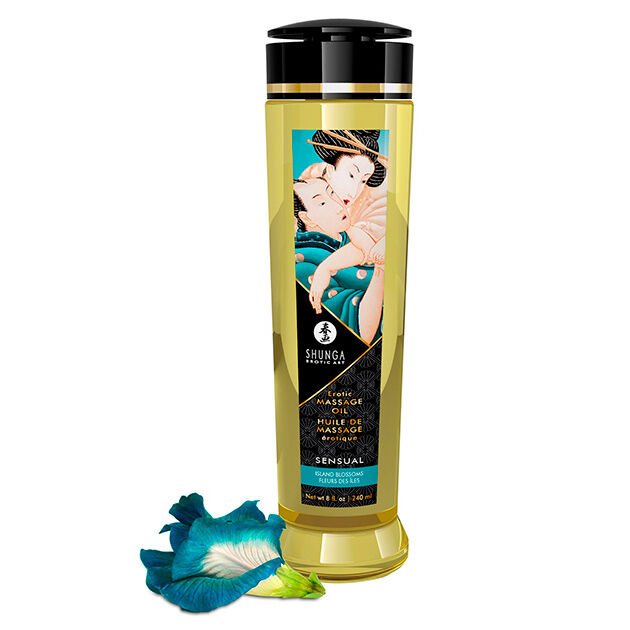 Ilhaerotica - SHUNGA - ÓLEO DE MASSAGEM ERÓTICA SENSUAL 240 ML