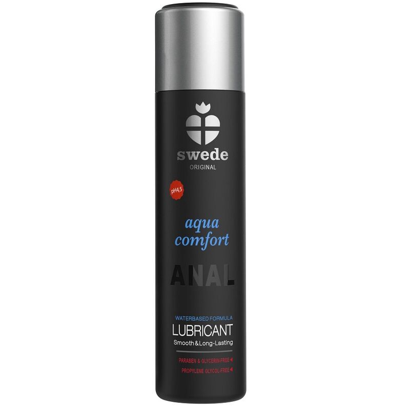 Ilhaerotica - SWEDE - AQUA COMFORT LUBRIFICANTE À BASE DE ÁGUA ANAL 60 ML