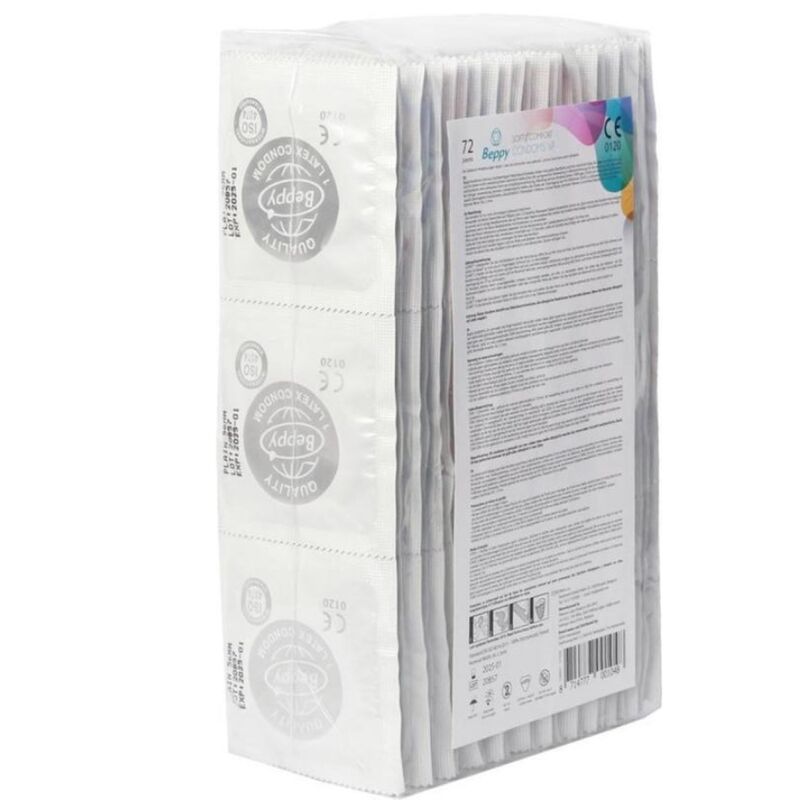 Ilhaerotica - BEPPY - PRESERVATIVOS NATURAIS 72 UNIDADES