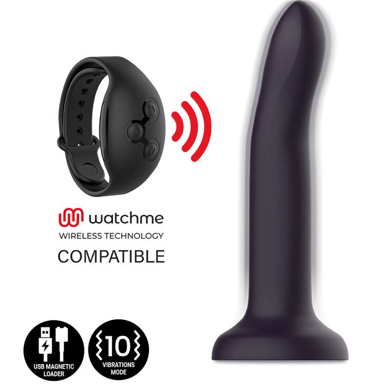 Ilhaerotica - MYTHOLOGY - DUMAN MYSTIC DILDO M - VIBRADOR COMPATÍVEL COM A TECNOLOGIA WATCHME WIRELESS