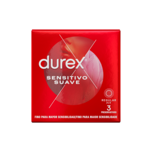 DUREX – SUAVE E SENSÍVEL 3 UNIDADES