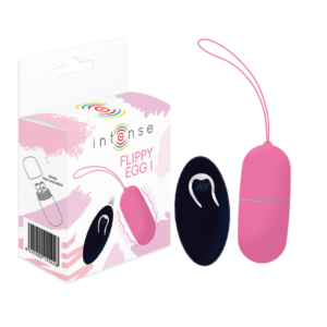 INTENSE – FLIPPY I VIBRATING OGG COM CONTROLE REMOTO ROSA