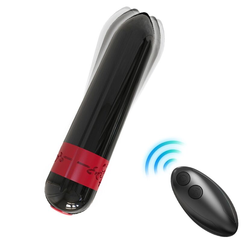 Ilhaerotica - ARMONY - ROCKET VIBRADOR BALA CONTROLE REMOTO PRETO
