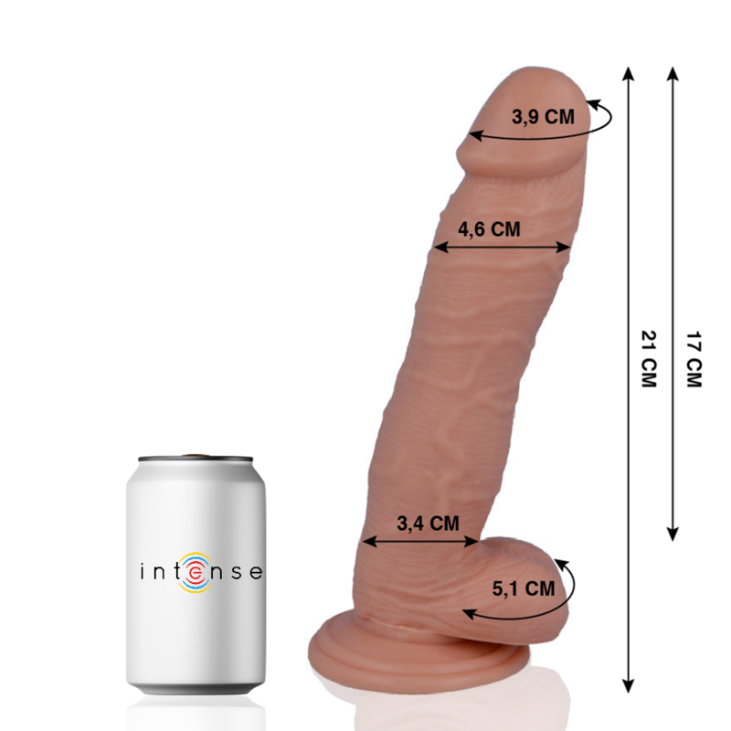 Ilhaerotica - MR INTENSE - 24 REALISTIC PENIS 21 CM -O- 4.6 CM