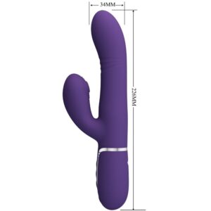 PRETTY LOVE – VIBRADOR MULTIFUNÇÃO G-SPOT ROXO
