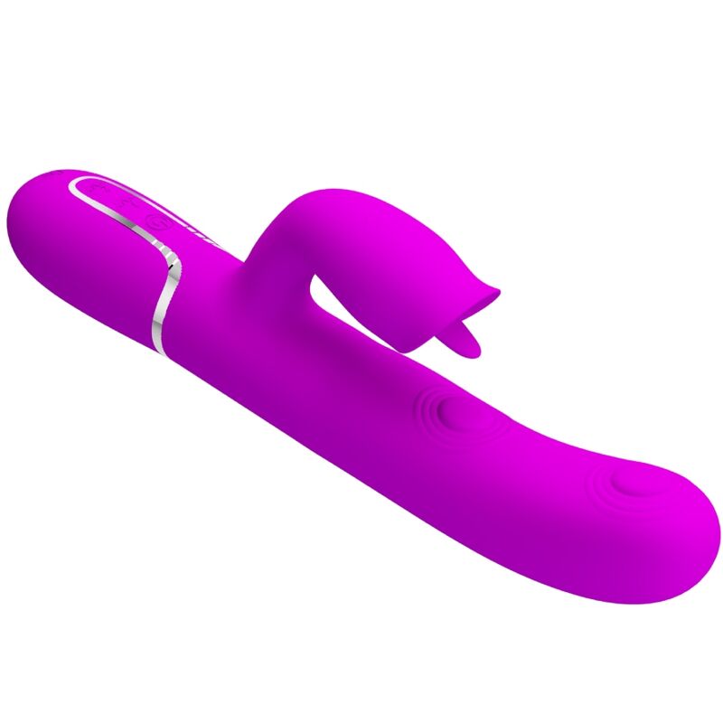 Ilhaerotica - BONITO AMOR - VIBRADOR DE COELHO COM LAMBEDURA FÚCSIA