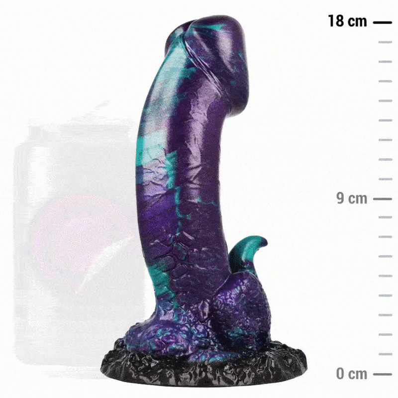 Ilhaerotica - EPIC - BASILISK DILDO DUPLO ESCAMOSO PRAZER TAMANHO PEQUENO