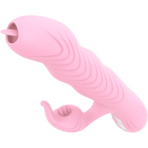 ARMONY – MARCIA VIBRADOR & THRUSTING DUPLA LÍNGUA EFEITO CALOR ROSA