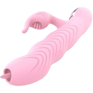 ARMONY – MARCIA VIBRADOR & THRUSTING DUPLA LÍNGUA EFEITO CALOR ROSA