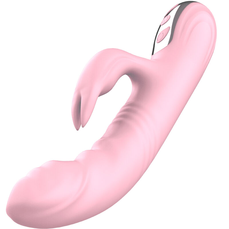 Ilhaerotica - ARMONY - VIBRADOR DE COELHO TOTALMENTE ROSA EFEITO DE CALOR