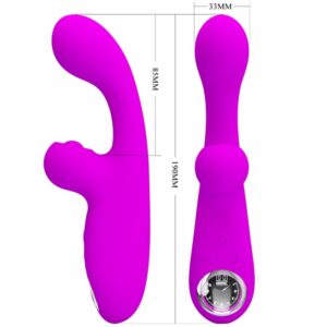 PRETTY LOVE – SKYLAR VIBRADOR ESTIMULADOR ROXO