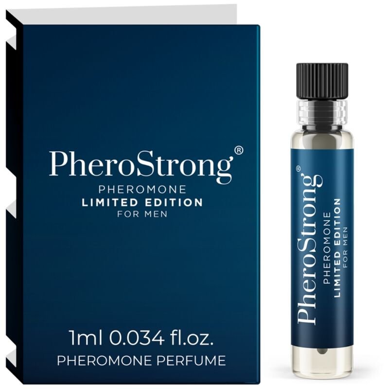 Ilhaerotica - PHEROSTRONG - PERFUME DE FEROMONAS EDIO LIMITADA PARA HOMENS 1 ML