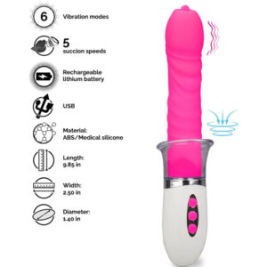 ARMONY – VIBRADOR LIBERTY E IMPULSO COM LÍNGUA