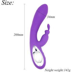 ARMONY – VIBRADOR DE ANEL DE PUXAO DE COELHO BELLA VIOLET