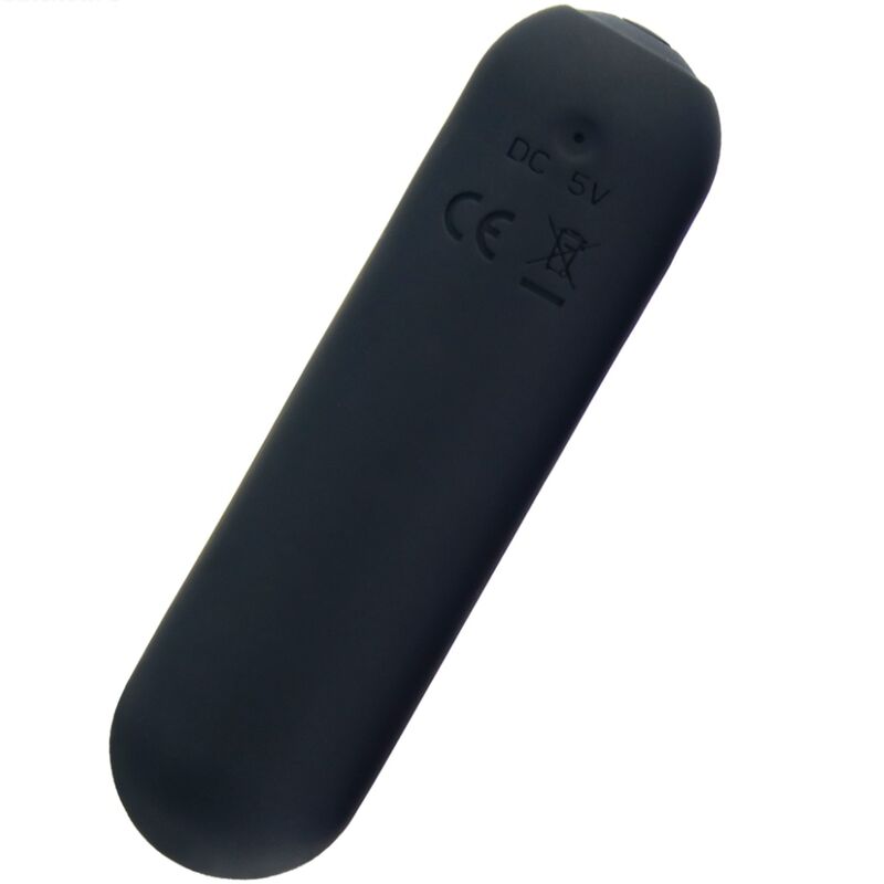 Ilhaerotica - ARMONY - SPLASH HAHA VIBRADOR BALA SILICONE 10 VIBRAÇÕES 75 X 19 CM PRETO