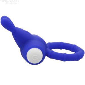 ARMONY – MS BUNNY ANEL VIBRADOR SILICONE AZUL