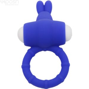 ARMONY – MS BUNNY ANEL VIBRADOR SILICONE AZUL