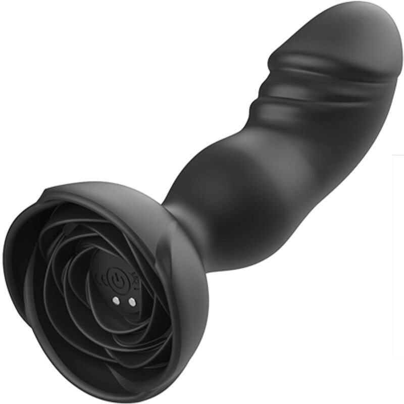 Ilhaerotica - ARMONY - EXTREME A BLOOM VIBRADOR ROSE E CONTROLE REMOTO DE PLUG ANAL PRETO
