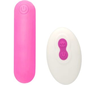 ARMONY – SPLASH JOLINE VIBRADOR BALA SILICONE CONTROLE REMOTO 10 VIBRAÇÕES 65 X 15 CM ROSA