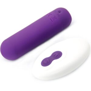 ARMONY – SPLASH JOIE VIBRADOR BULLET SILICONE CONTROLE REMOTO 10 VIBRAÇÕES 75 X 19 CM ROXO