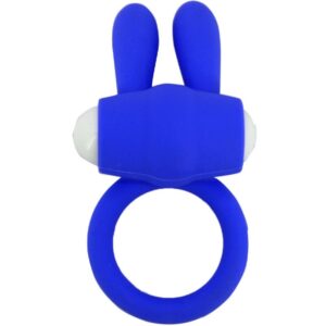 ARMONY – MR BUNNY ANEL VIBRADOR SILICONE AZUL