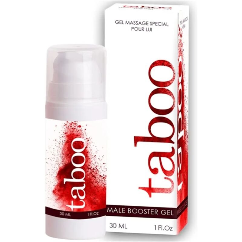 Ilhaerotica - RUF - TABOO MALE BOOSTER GEL PARA EREÇÃO 30 ML