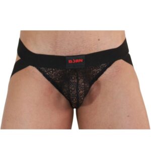 BURN – 005 JOCK LINGERIE PRETO S