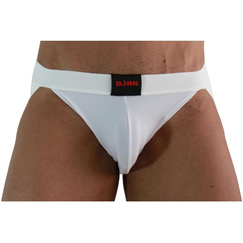 Ilhaerotica - BURN - 007 JOCK LYCRA BRANCO S
