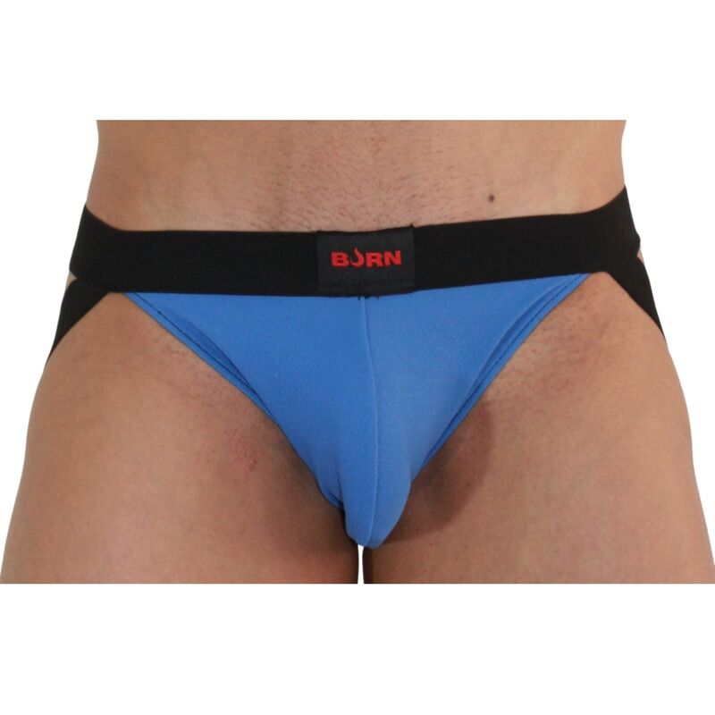 Ilhaerotica - BURN - 008 JOCK AZUL / PRETO S