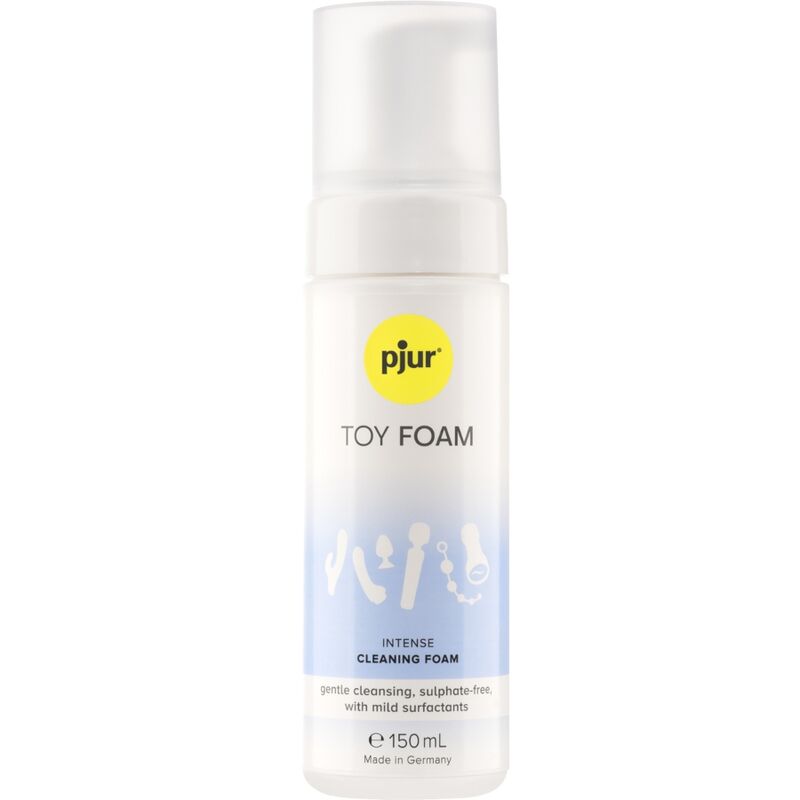 Ilhaerotica - PJUR - TOY FOAM LIMPADOR DE BRINQUEDOS ESPUMA SUAVE 150 ML