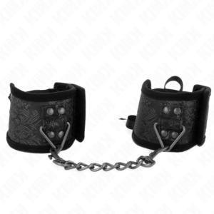 KINK – PULSO SCANDAL DETALHES DE RENDA PRETA 24,5 CM X 6,5 CM