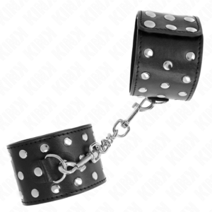 KINK – RETENÇÕES DE PULSO PUNK AJUSTÁVEIS 19-24 CM X 5,5 CM