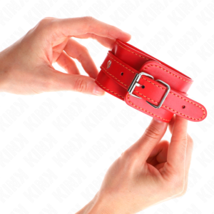 KINK – PULSO FINO VERMELHO AJUSTÁVEL 21-33 CM