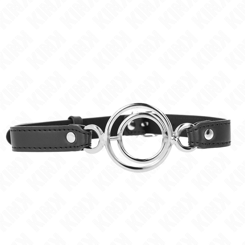 Ilhaerotica - KINK - GAG COM MÚLTIPLOS O-RINGS 5 CM PRETO 63 X 2