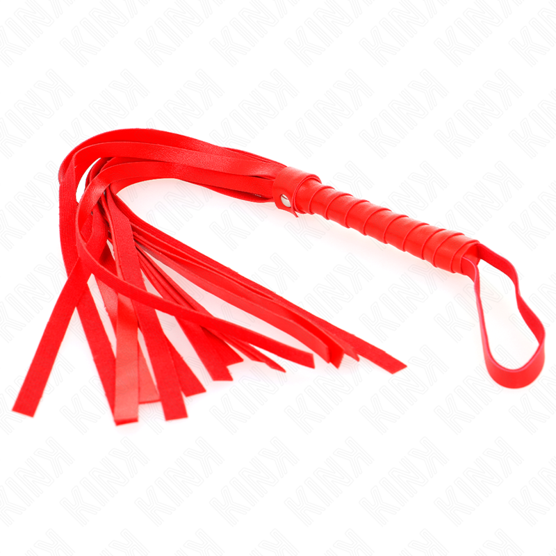 Ilhaerotica - KINK - CHICOTE VERMELHO SIMPLES 45 CM