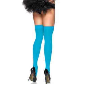 LEG AVENUE – MEIAS NYLON AZUL