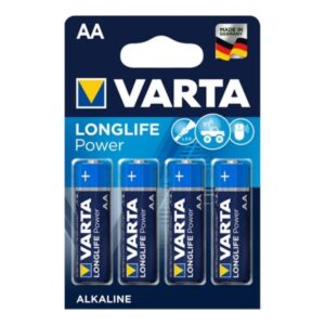 VARTA – UNIDADE LONGLIFE POTÊNCIA ALCALINA AA LR6 4