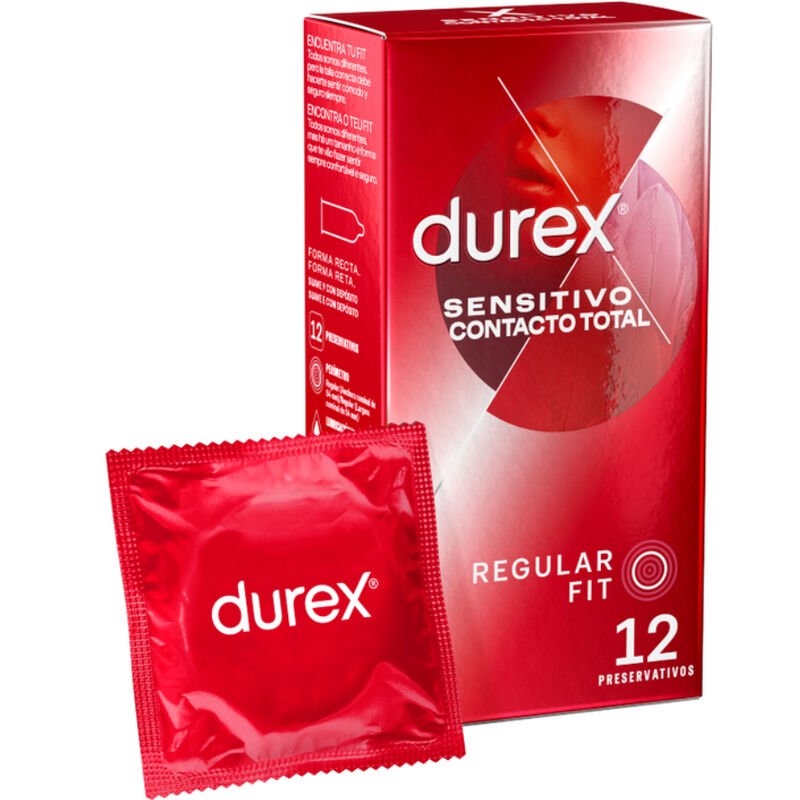 Ilhaerotica - DUREX - CONTATO SENSÍVEL TOTAL 12 UNIDADES