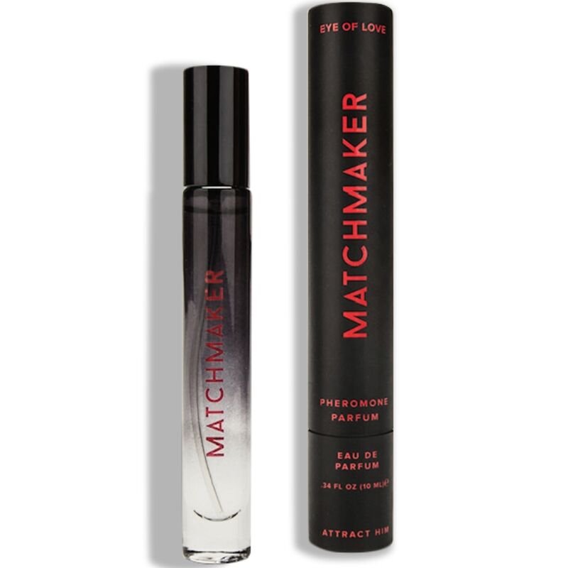 Ilhaerotica - OLHO DE AMOR - MATCHMAKER BLACK DIAMOND LGBTQ PERFUME FEROMONES PARA ELE 10 ML