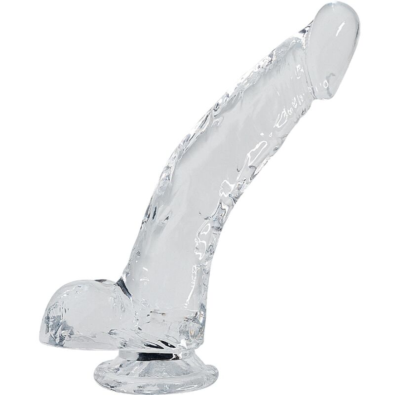 Ilhaerotica - ALIVE - GARANHÃO PÊNIS REALÍSTICO TRANSPARENTE 22 CM