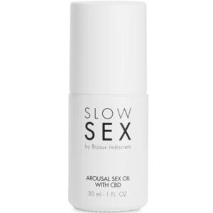 BIJOUX – SLOW SEX ÓLEO DE MASSAGEM SEXUAL COM CBD 30 ML