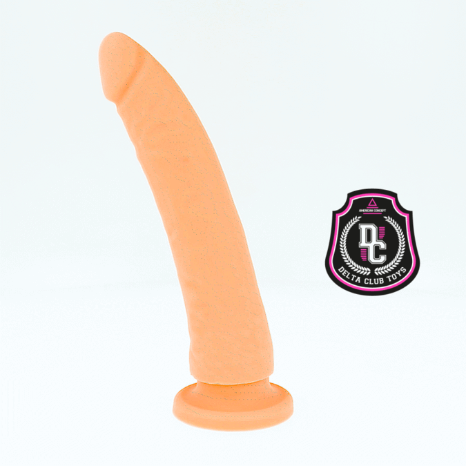 Ilhaerotica - DELTA CLUB - TOYS DILDO MÉDICO NATURAL SILICONE 23 CM -O- 4.5 CM