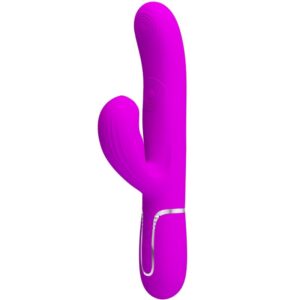 PRETTY LOVE – PERLITA MULTIFUNO 3 EM 1 VIBRADOR G-SPOT VIOLETA